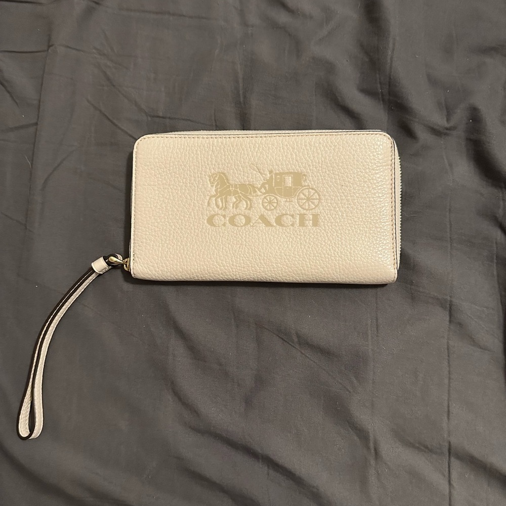 White Coach Wristlet